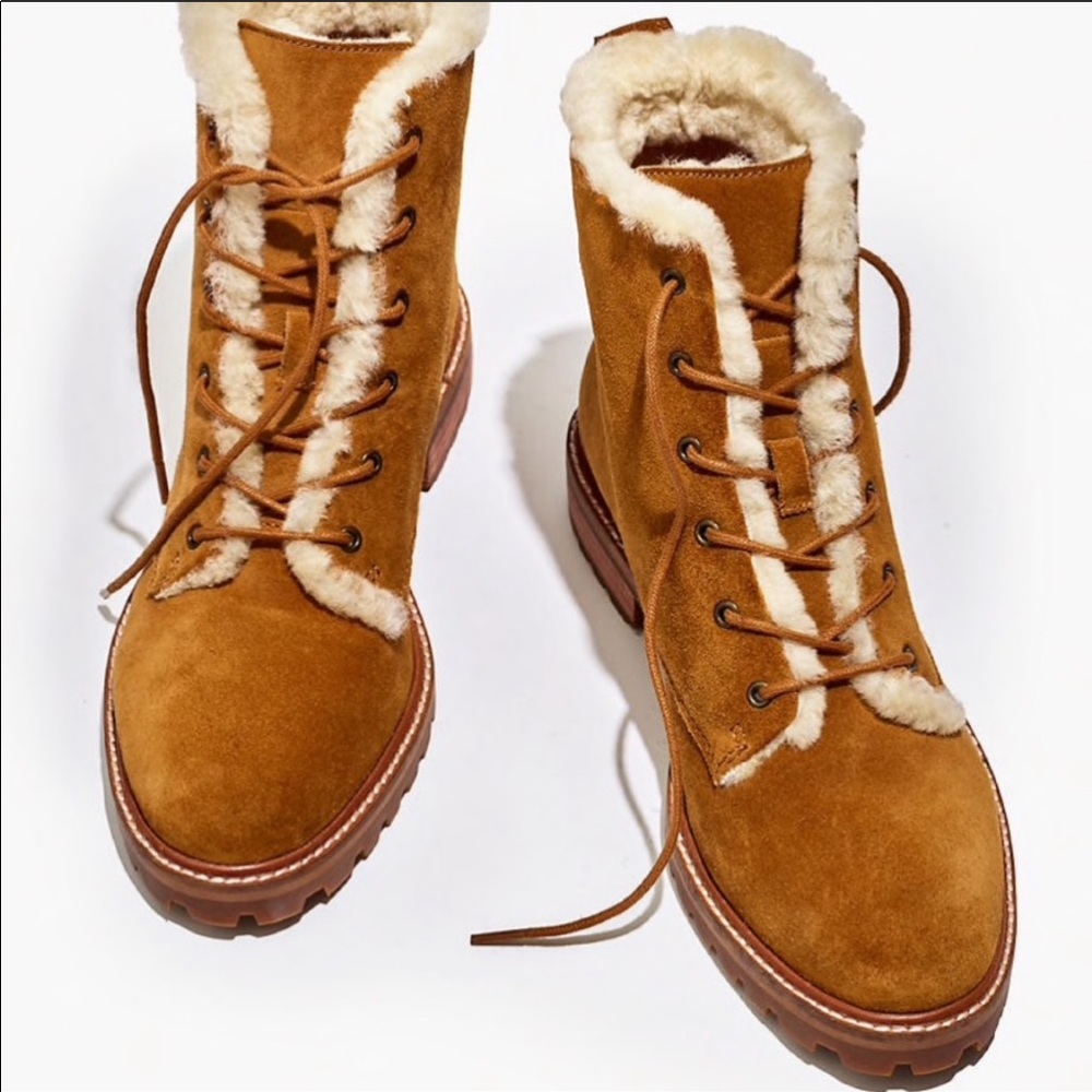 Madewell Clair Lace Up Boot